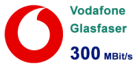 Vodafone Glasfaser 300 MBit/s Anschluss - günstiger Tarif